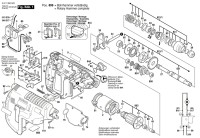 Bosch 0 611 260 503 Gbh 24 Vre Cordless Rotary Hammer 24 V / Eu Spare Parts